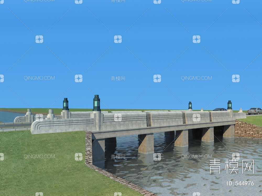 桥3D模型下载【ID:544976】