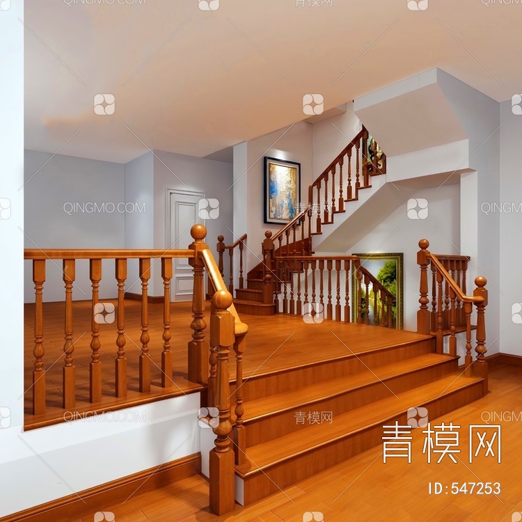 楼梯3D模型下载【ID:547253】