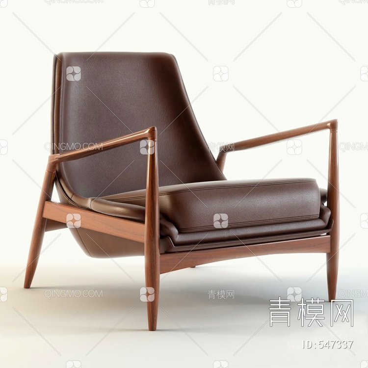 沙发椅3D模型下载【ID:547337】
