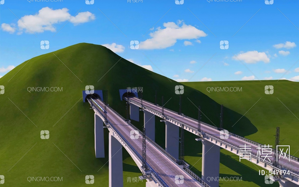 高架桥3D模型下载【ID:547194】