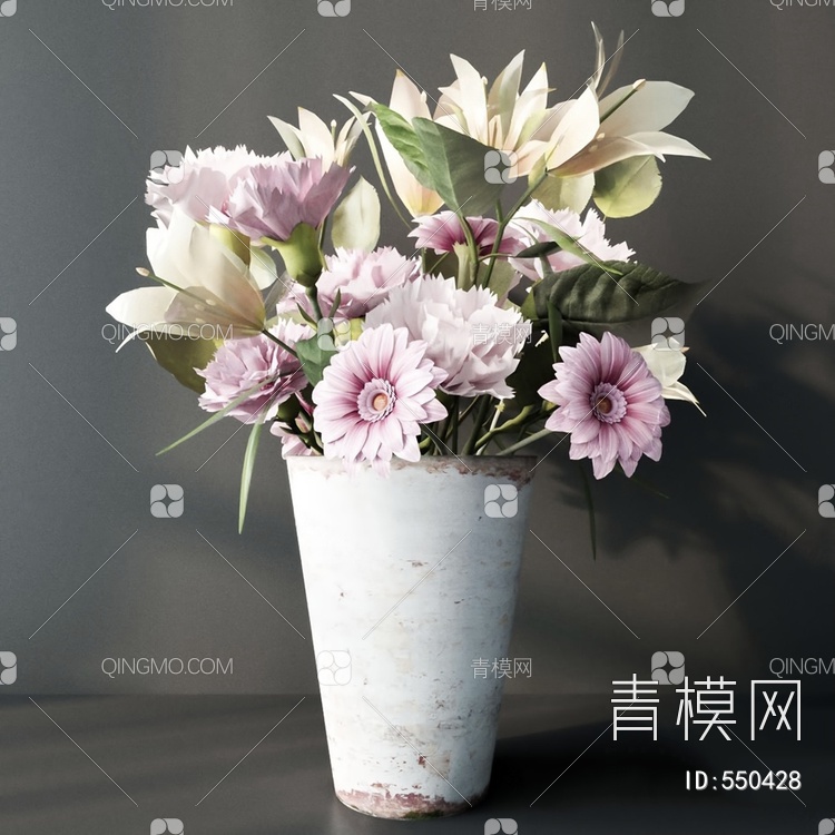 花瓶3D模型下载【ID:550428】