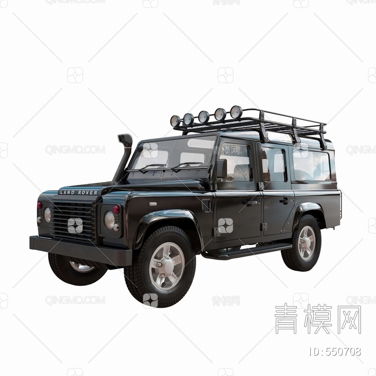 吉普车3D模型下载【ID:550708】