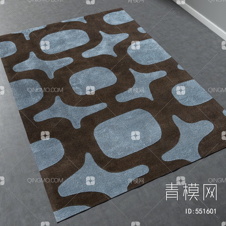 方形地毯vary材质下载【ID:551601】