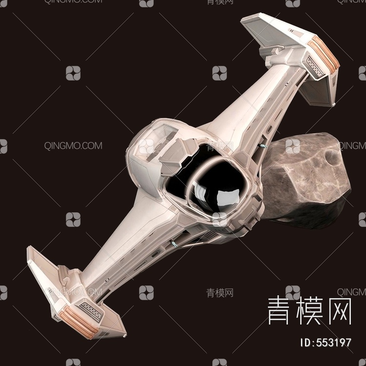 飞船3D模型下载【ID:553197】