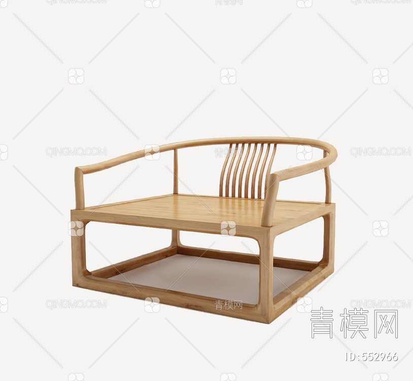 扶手椅3D模型下载【ID:552966】