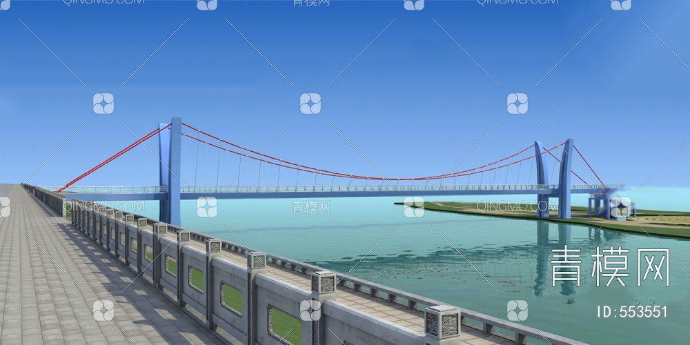 桥3D模型下载【ID:553551】