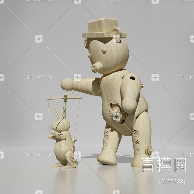 玩具3D模型下载【ID:552331】