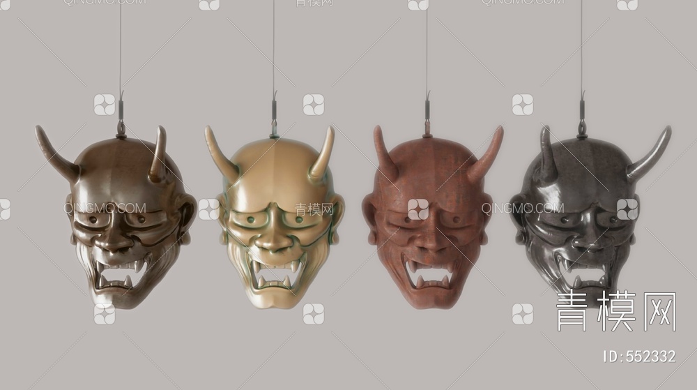 面具3D模型下载【ID:552332】