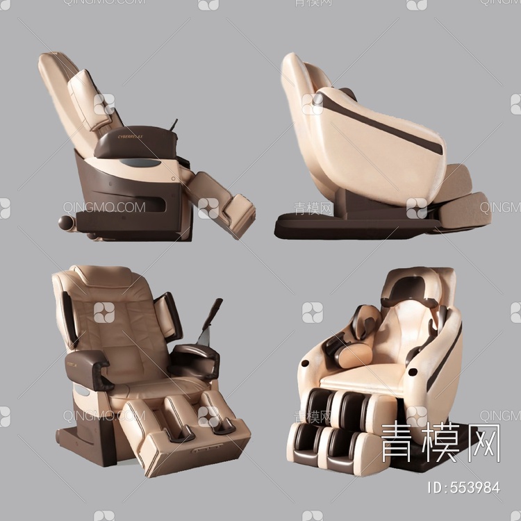 按摩椅3D模型下载【ID:553984】