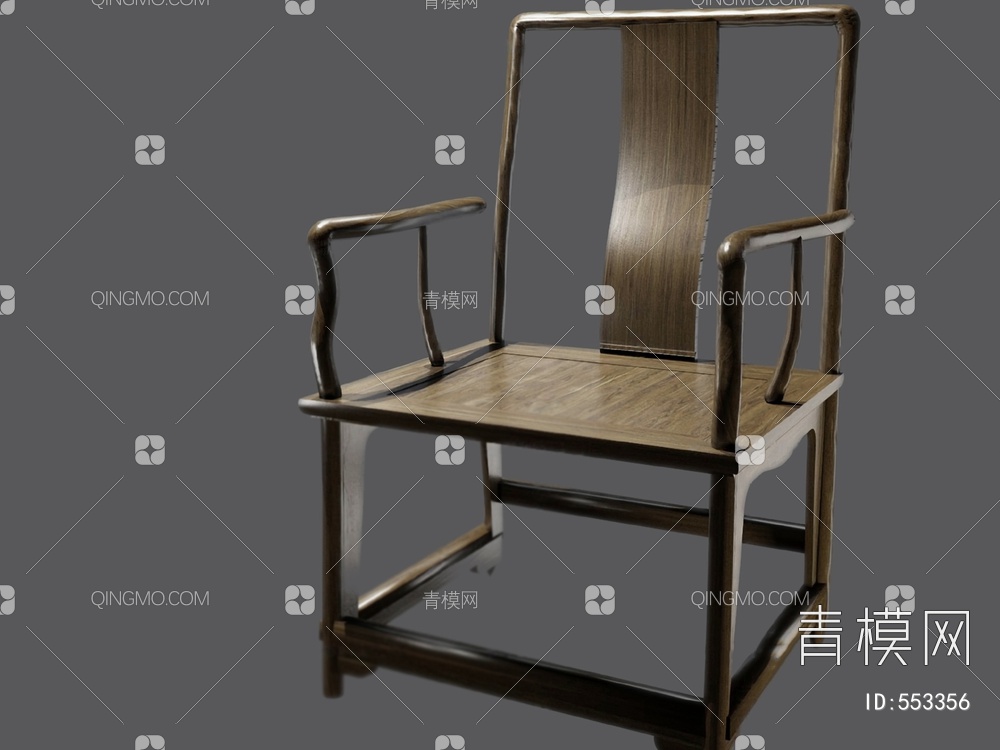 扶手椅3D模型下载【ID:553356】