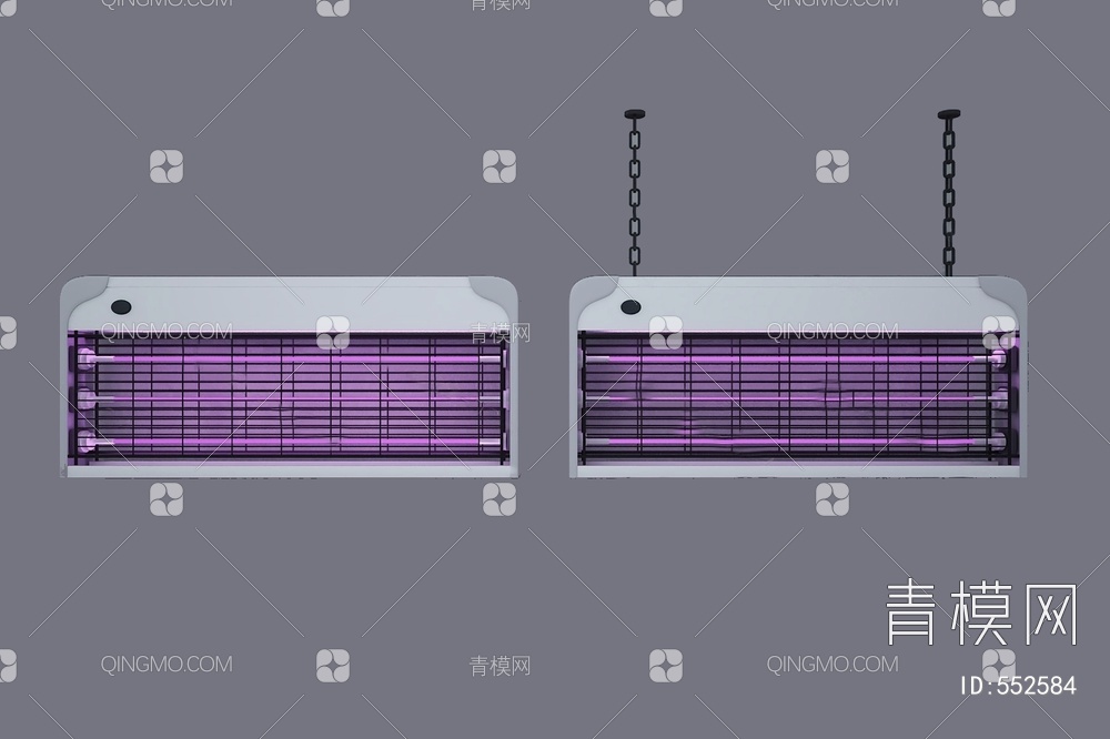 紫外线灯3D模型下载【ID:552584】