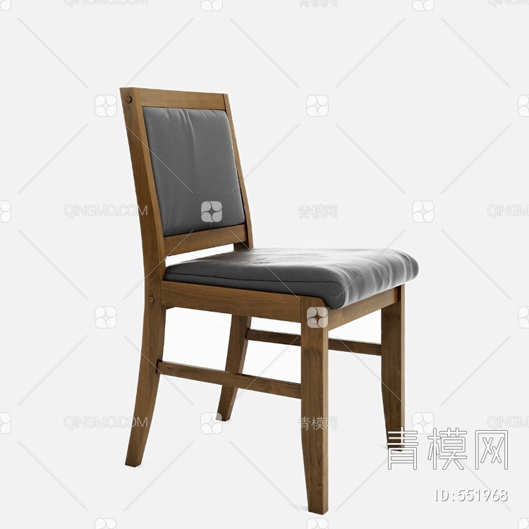 办公椅3D模型下载【ID:551968】
