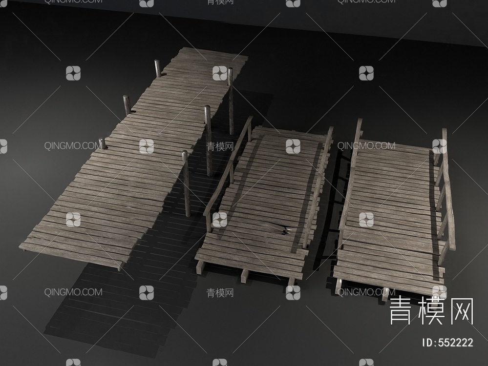 桥3D模型下载【ID:552222】