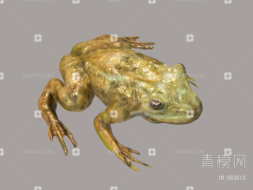 青蛙3D模型下载【ID:553513】
