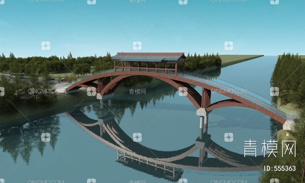 桥3D模型下载【ID:555363】