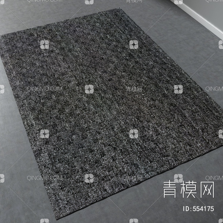 方形地毯vary材质下载【ID:554175】