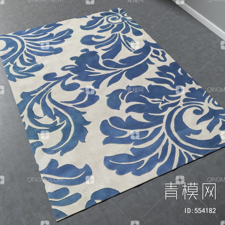 方形地毯vary材质下载【ID:554182】