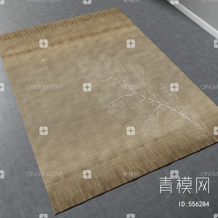 方形地毯vary材质下载【ID:556284】