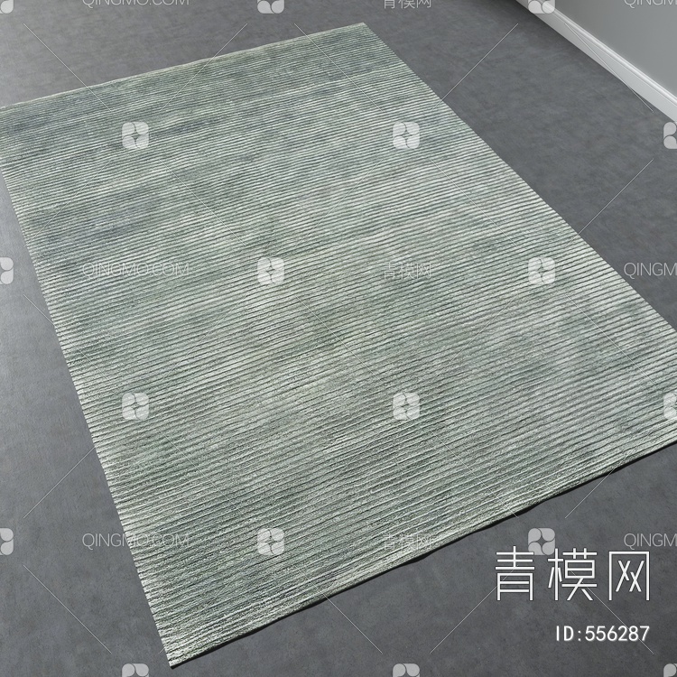 方形地毯vary材质下载【ID:556287】