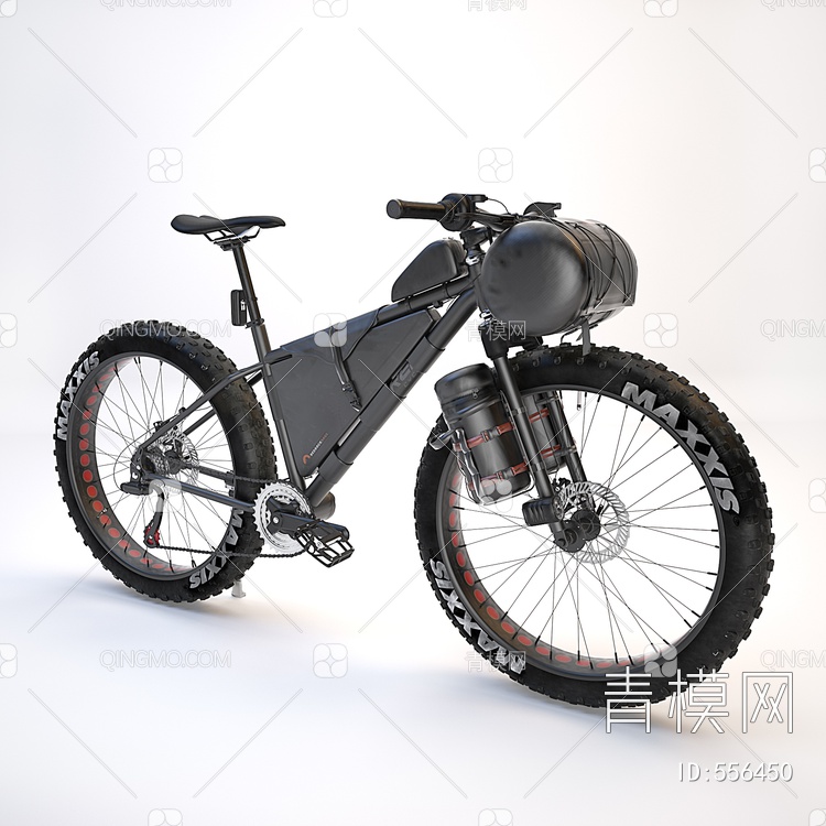 自行车3D模型下载【ID:556450】