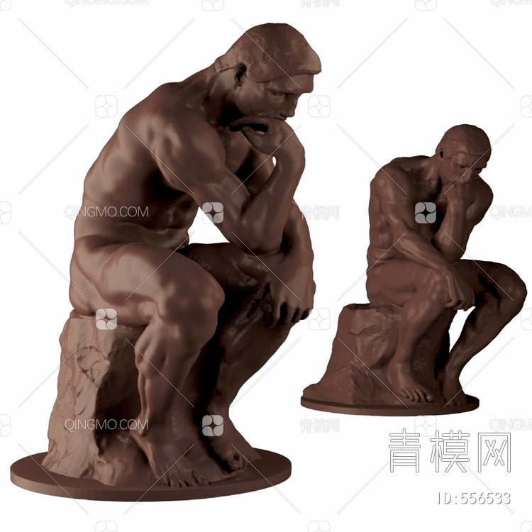 雕像3D模型下载【ID:556533】