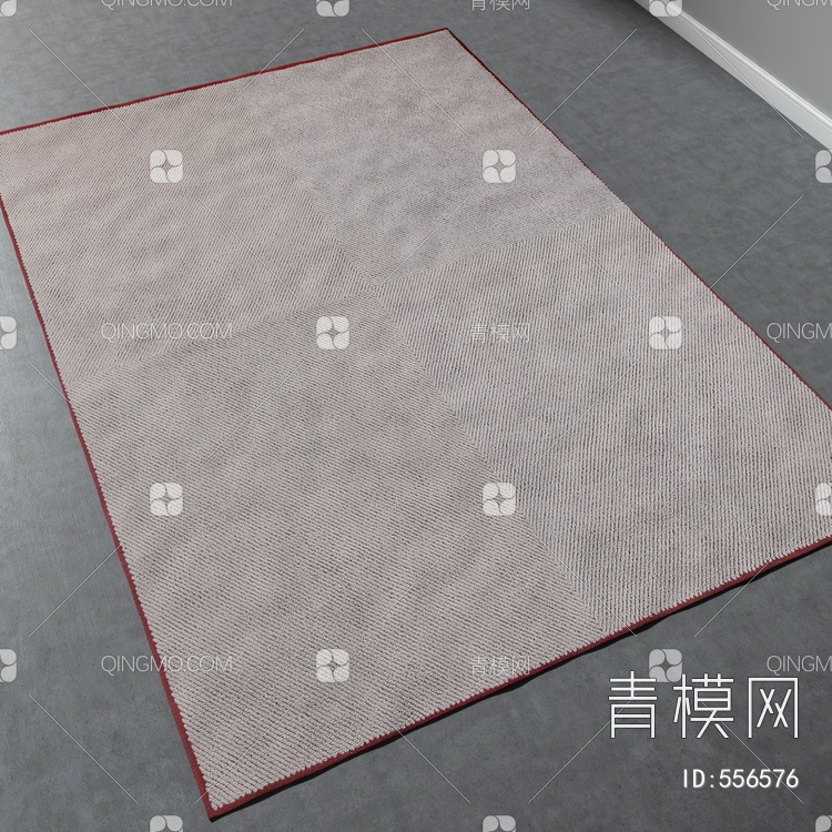 方形地毯vary材质下载【ID:556576】