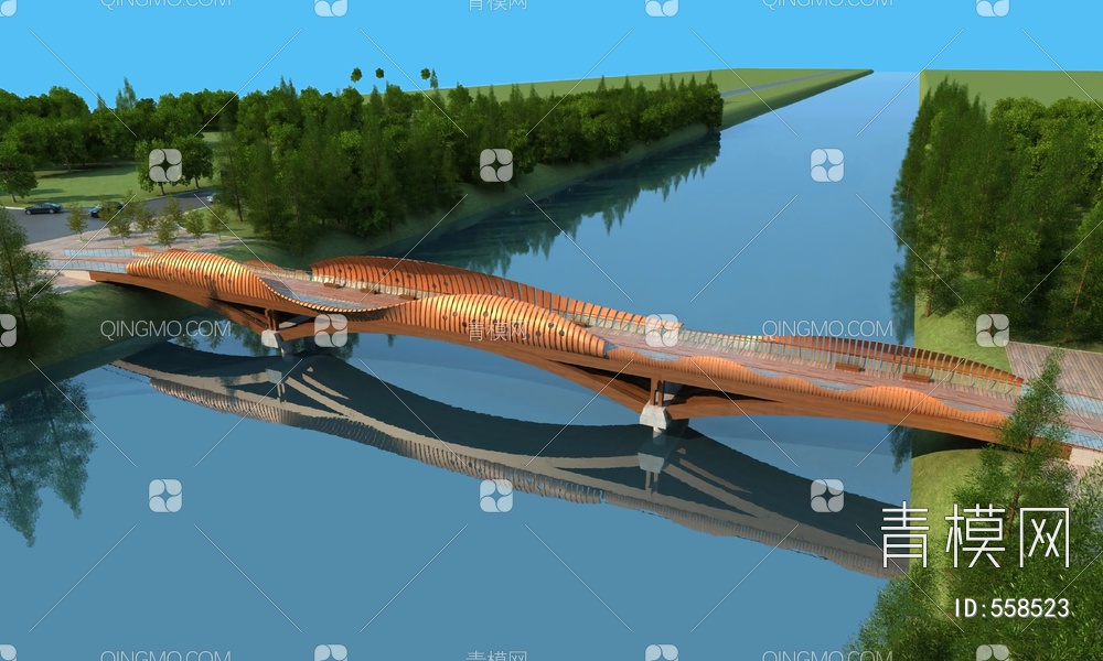 桥3D模型下载【ID:558523】