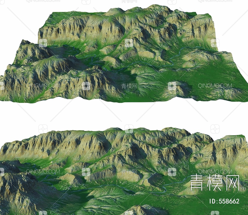 山3D模型下载【ID:558662】