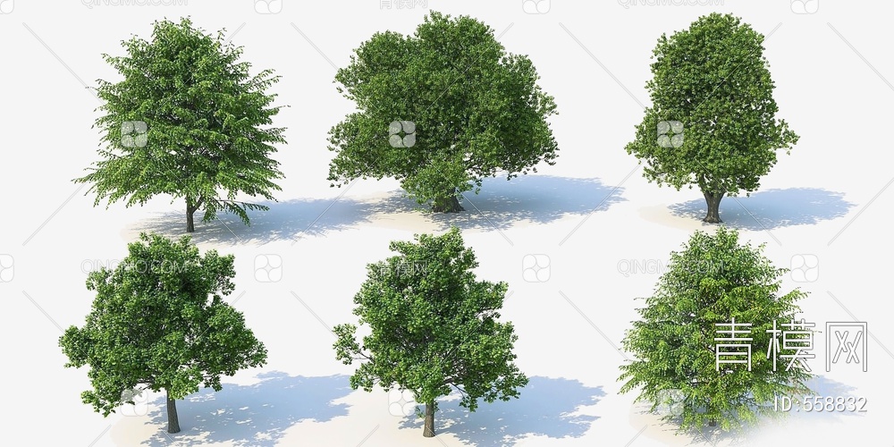 景观树3D模型下载【ID:558832】