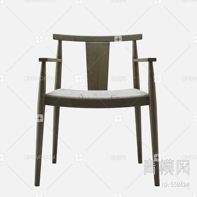 扶手椅3D模型下载【ID:558624】
