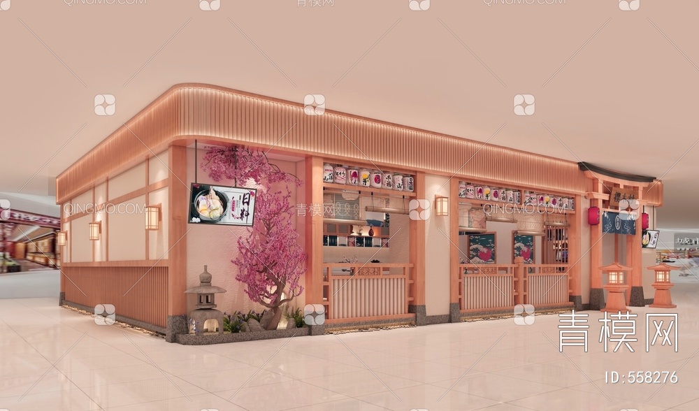餐厅3D模型下载【ID:558276】