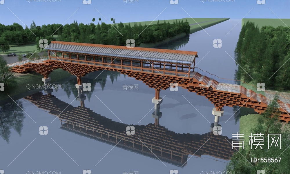 桥3D模型下载【ID:558567】
