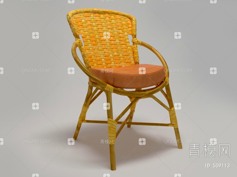 休闲椅3D模型下载【ID:559113】
