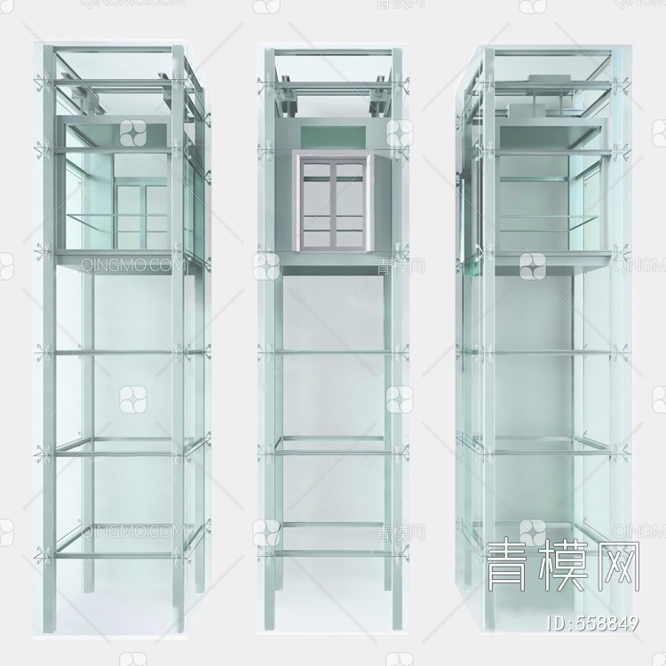 电梯3D模型下载【ID:558849】
