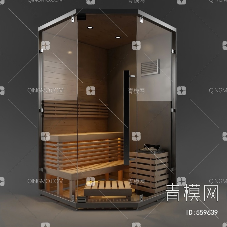 淋浴房3D模型下载【ID:559639】