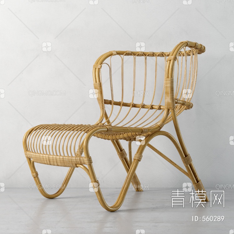 休闲椅  户外椅3D模型下载【ID:560289】