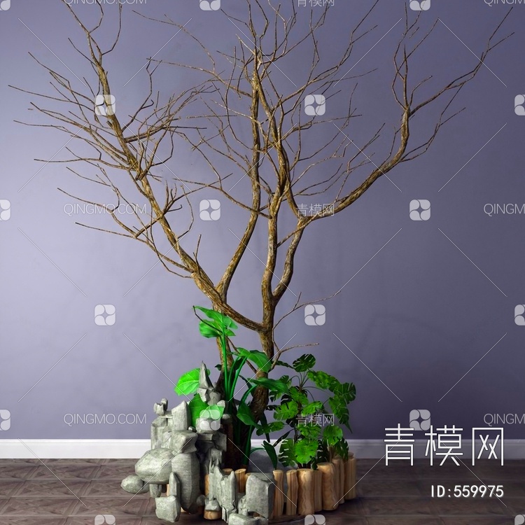 树3D模型下载【ID:559975】