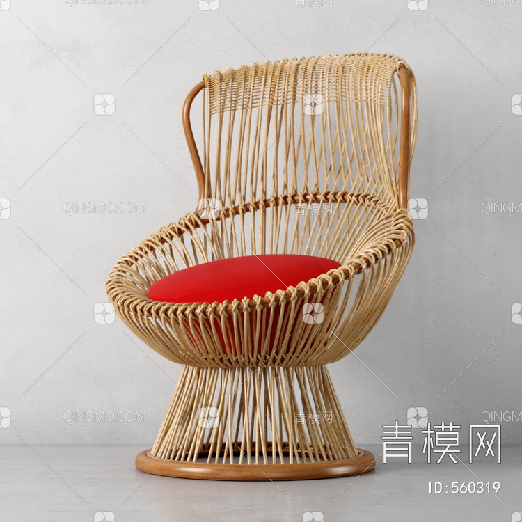 休闲椅3D模型下载【ID:560319】