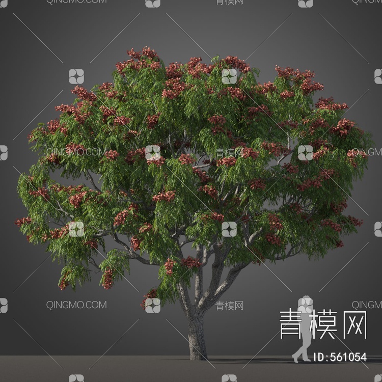 景观树木3D模型下载【ID:561054】