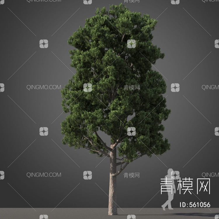 景观树木3D模型下载【ID:561056】