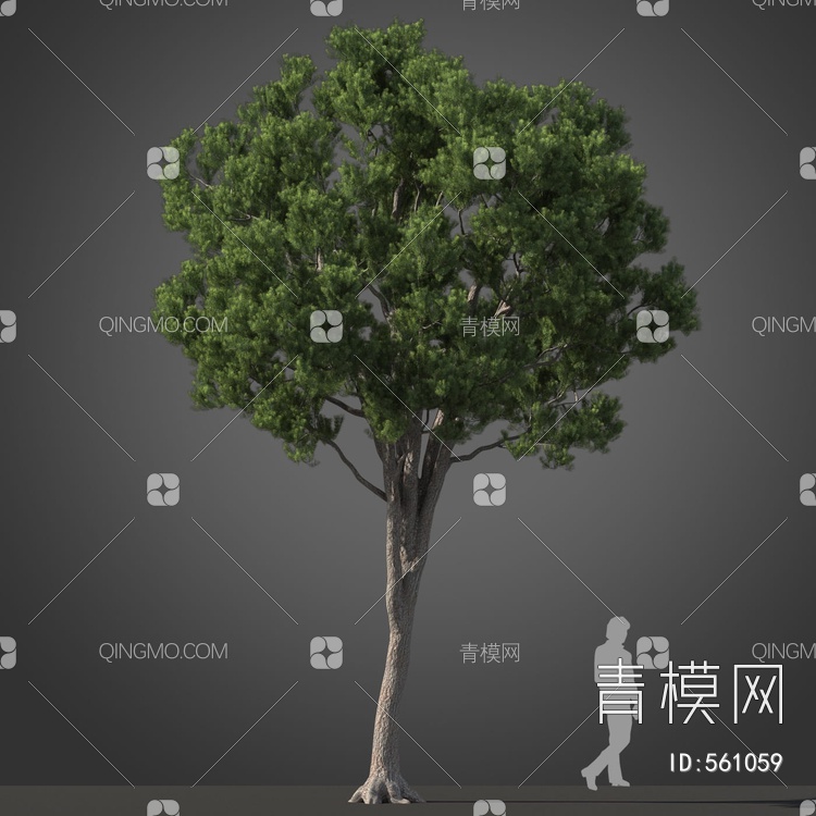 景观树木3D模型下载【ID:561059】