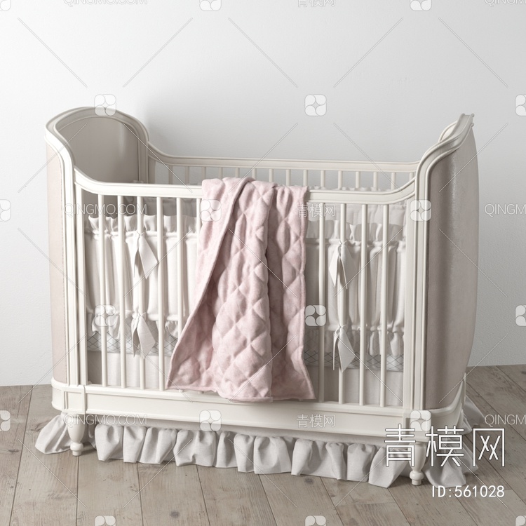 婴儿床3D模型下载【ID:561028】