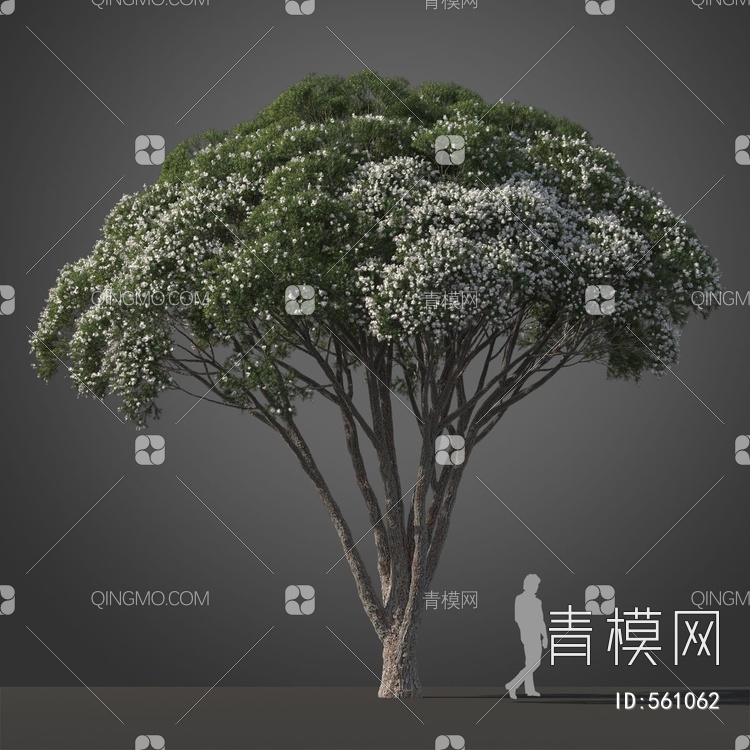 景观树木3D模型下载【ID:561062】