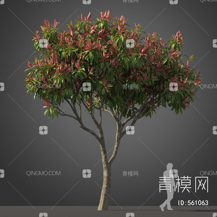 景观树木3D模型下载【ID:561063】