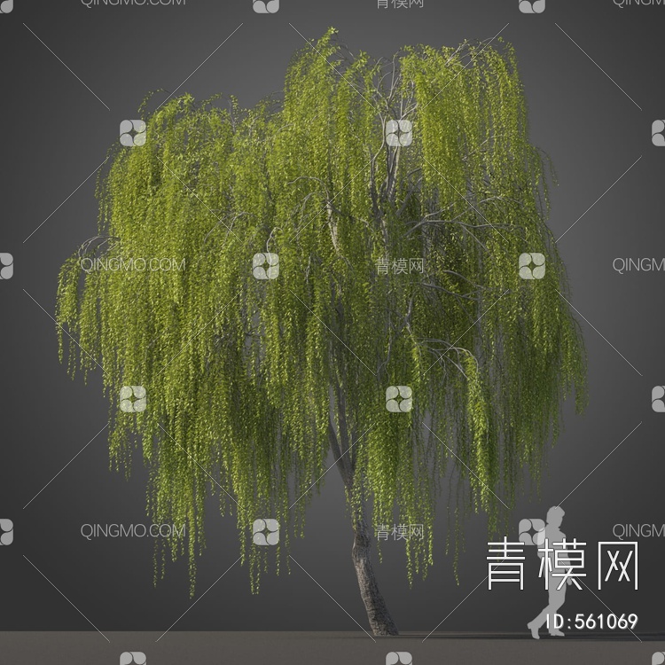 景观树木3D模型下载【ID:561069】