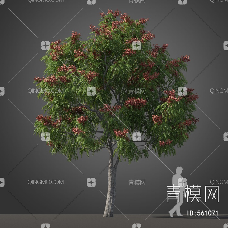 景观树木3D模型下载【ID:561071】
