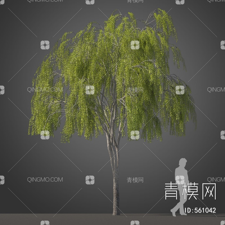 景观树木3D模型下载【ID:561042】