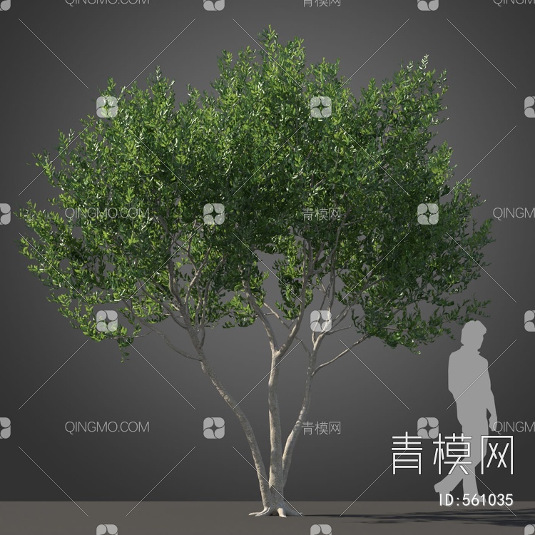 景观树木3D模型下载【ID:561035】