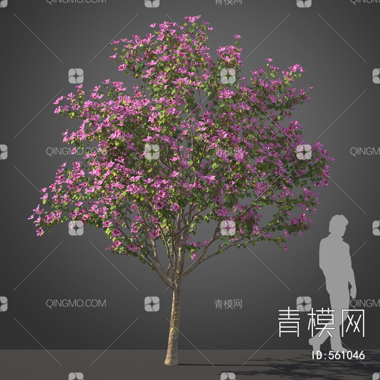 景观树木3D模型下载【ID:561046】