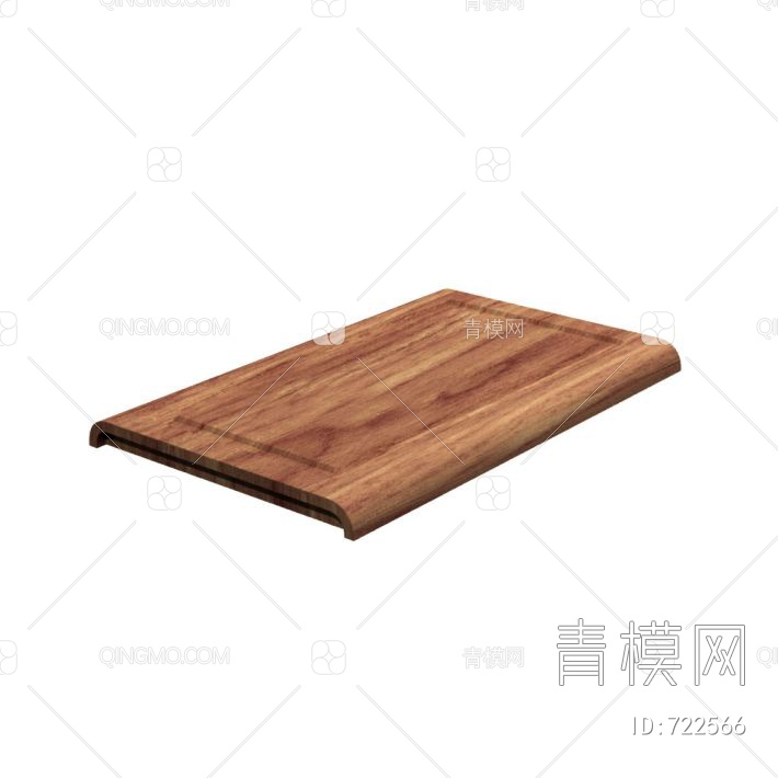 木质砧板3D模型下载【ID:722566】